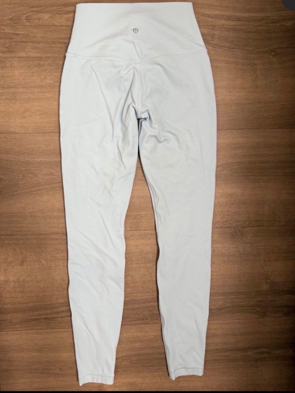 Powder blue lululemon leggings